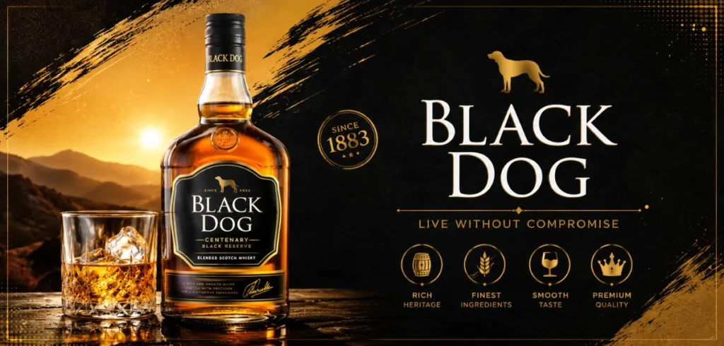 Black Dog 750ML Price in Kolkata