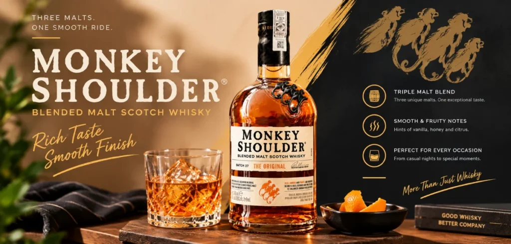 Monkey Shoulder Whiskey Price in India