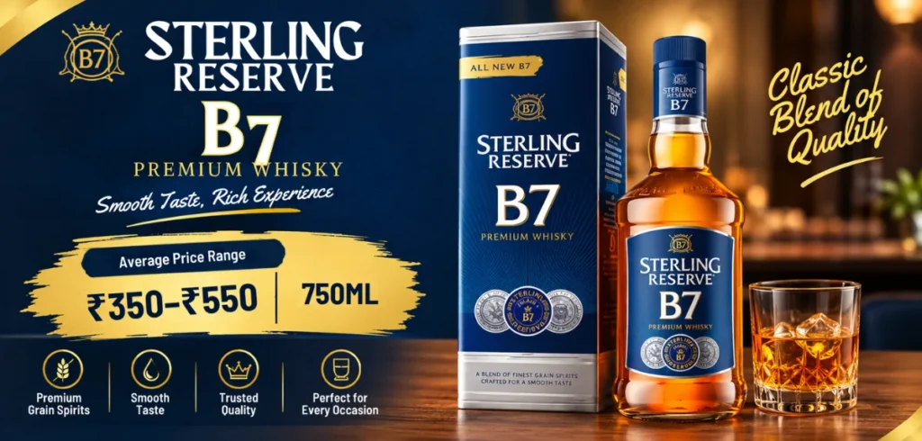 B7 Whisky Price 750ML